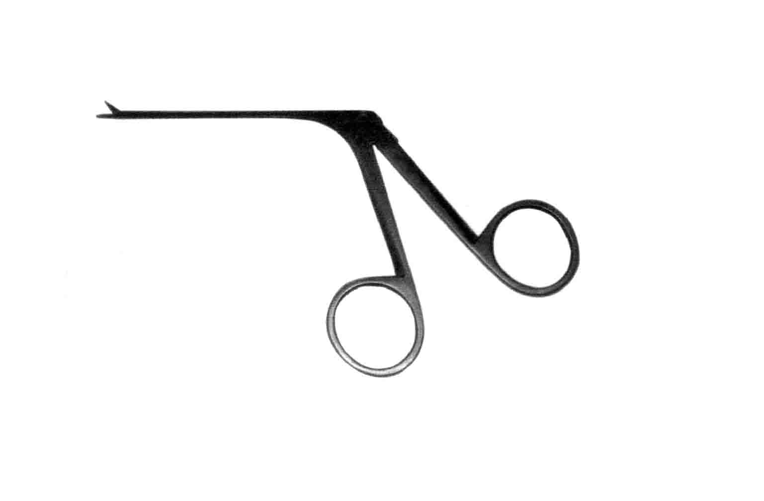 ALLİGATÖR FORSEPS EĞRİ SOL 8CM